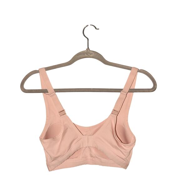 CUDDL DUDS NEW $39 Cotton Core Easy Support Wirefree‎ Bra Soft Peach Medium - Picture 3 of 3